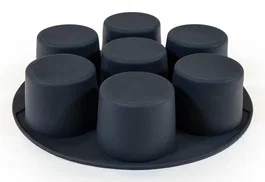 Muitomas Air fryer sil muffin tray black