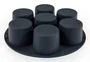 Muitomas Air fryer sil muffin tray black