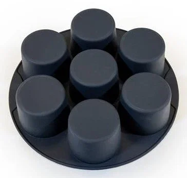Muitomas Air fryer sil muffin tray black