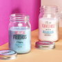 Home Deco Factory Tarro con Vela con Mensaje