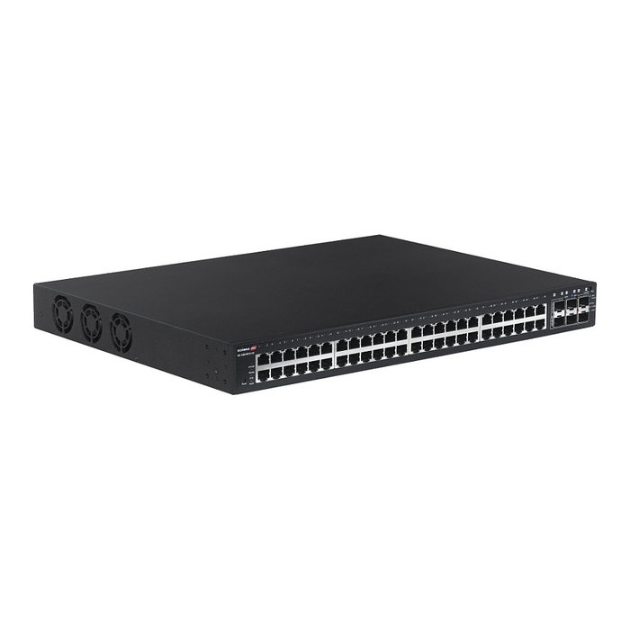 Edimax GS-5654PLX - Switch Gestionado Web Smart Gigabit PoE+ de 48 Puertos con 6 SFP+ 10G y 400W, Montaje en Rack (Negro) Edimax GS-5654PLX - Switch Gestionado Web Smart Gigabit PoE+ de 48 Puertos con 6 SFP+ 10G y 400W, Montaje en Rack (Negro)
