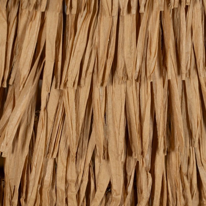 Ixia Lámpara de Mesa de Fibra Natural 30 x 30 x 44 cm