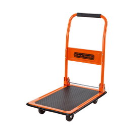 Black+Decker Plataforma con ruedas máx. 80kg Negro / naranja