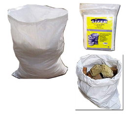 SIFER Saco de rafia para escombros 87 g/m2 100 x 60 cm Pack 10 unds