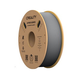 Creality Filamento 3D PLA Hyper Grey 1 kg 1.75 mm (Gris) - Referencia 3301010340 para impresoras FDM, compatible Creality 3D