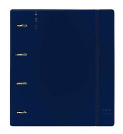 Safta Carpeblock PP Foam 4 Anillas 35mm c/Recambio Dark Blue 27x32x4 cm