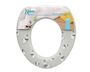 KioKids Reductor WC Acolchado Cebras para Niños +12 Meses Gris Universal