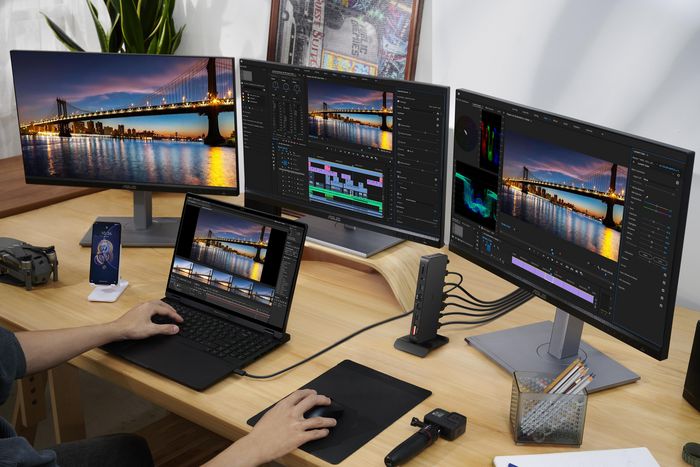 Asus Triple 4K Thunderbolt 4 Dock DC500, Negro Asus Triple 4K Thunderbolt 4 Dock DC500, Negro