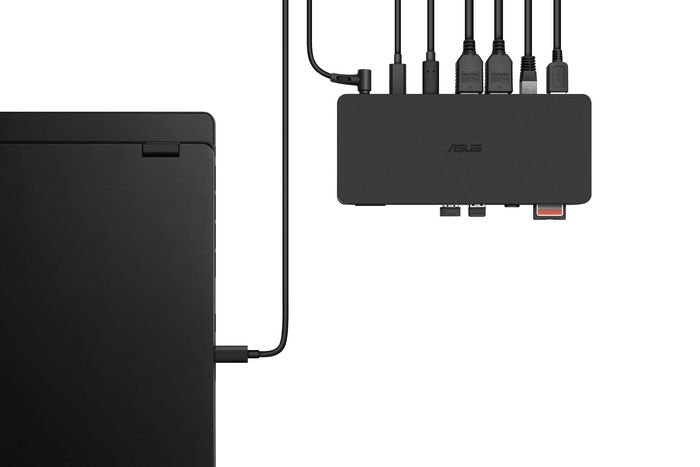 Asus Triple 4K Thunderbolt 4 Dock DC500, Negro Asus Triple 4K Thunderbolt 4 Dock DC500, Negro