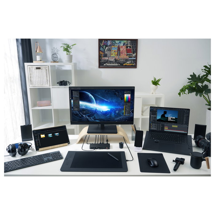 ASUS DC500 Thunderbolt 4 Dock, Triple 4K, 96W, Hub USB-C, Negro