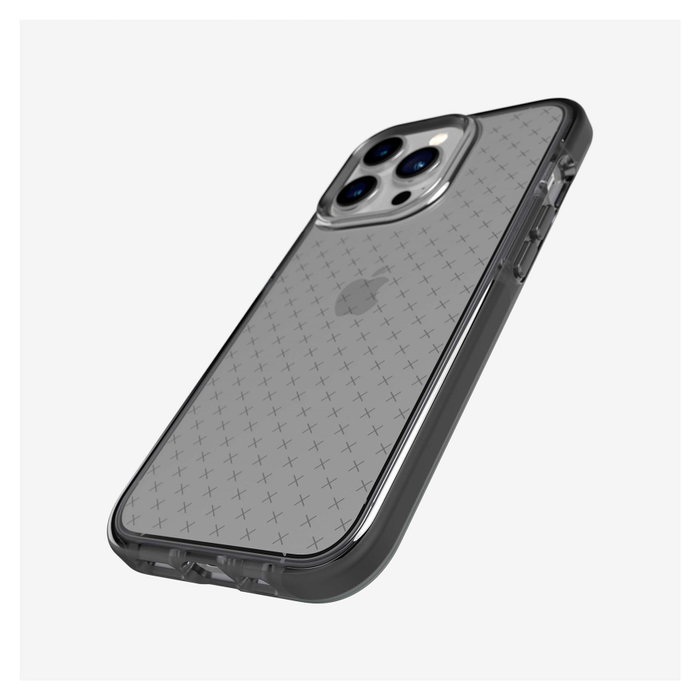 Tech21 EvoCheck Funda para iPhone 13 Pro - Negro y Transparente Tech21 EvoCheck Funda para iPhone 13 Pro - Negro y Transparente