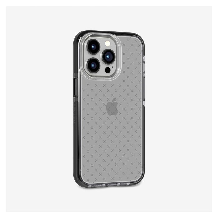 Tech21 EvoCheck Funda para iPhone 13 Pro - Negro y Transparente Tech21 EvoCheck Funda para iPhone 13 Pro - Negro y Transparente