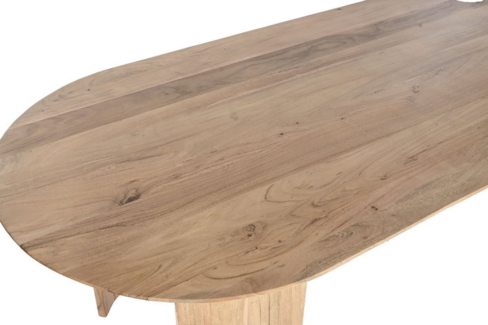 DKD Home Decor Mesa de Comedor Acacia 200x100x75