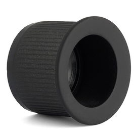 Jandel Tirador Embutir Zamak Modelo Dedal Niquel Satinado, Negro Mate