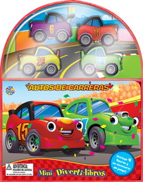 PHIDAL EDITIONS, Autos de carreras (Mini Diverti-Libros)