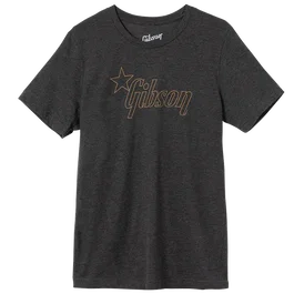 GIBSON T-Shirts - Star Logo Tee (Charcoal), Large