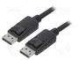Qoltec Cable DisplayPort v1.2 1.5m 5K