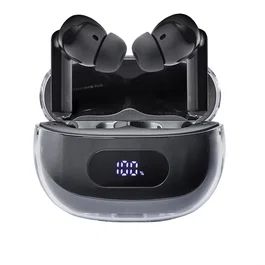 Intenso T310AE Auriculares True Wireless In-Ear Bluetooth 5.4 con Cancelación de Ruido ANC, Cancelación de Ruido en Llamadas ENC, Modo Juego, Negro