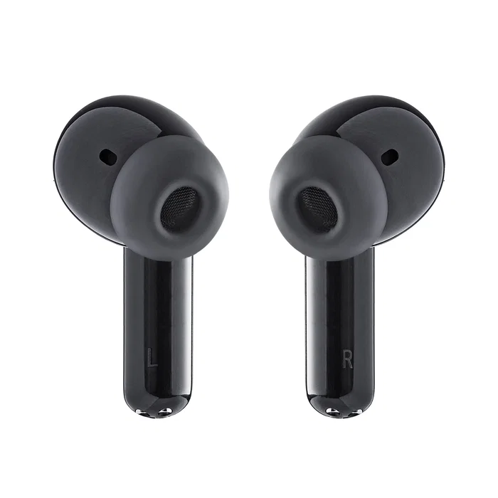 Intenso T310AE Auriculares True Wireless In-Ear Bluetooth 5.4 con Cancelación de Ruido ANC, Cancelación de Ruido en Llamadas ENC, Modo Juego, Negro
