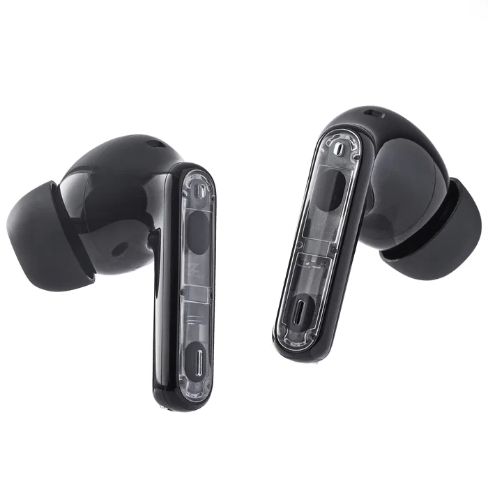 Intenso T310AE Auriculares True Wireless In-Ear Bluetooth 5.4 con Cancelación de Ruido ANC, Cancelación de Ruido en Llamadas ENC, Modo Juego, Negro
