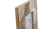 DKD Home Decor Marco Foto 10x15 National 24a Blanco Natural Mango Cristal 20x25 cm (2 Unidades)