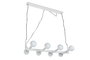 DKD Home Decor Lámpara de Techo Moderna Blanco 45 x 110 x 120 cm