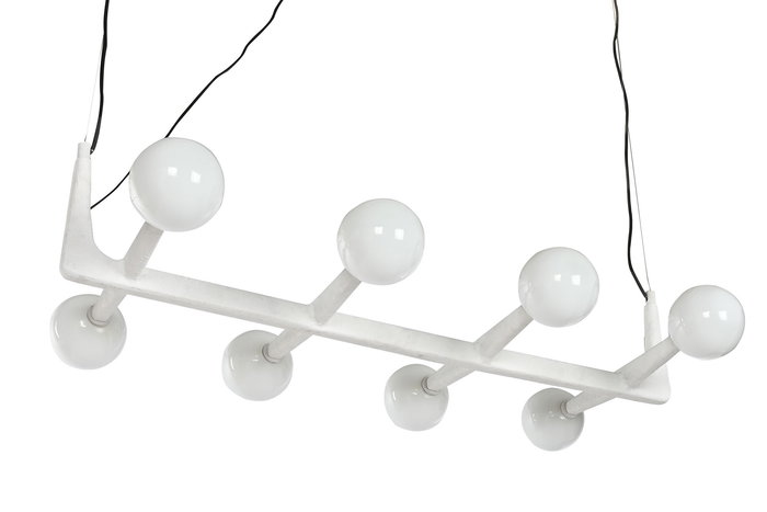 DKD Home Decor Lámpara de Techo Moderna Blanco 45 x 110 x 120 cm DKD Home Decor Lámpara de Techo Moderna Blanco 45 x 110 x 120 cm