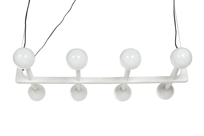 DKD Home Decor Lámpara de Techo Moderna Blanco 45 x 110 x 120 cm DKD Home Decor Lámpara de Techo Moderna Blanco 45 x 110 x 120 cm