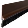 Buscasa Burlete PVC flecos marrón 1m