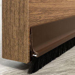 Burcasa Burlete de PVC con flecos marrón
