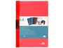 Liderpapel Carpeta Dossier con Pinza Lateral Rojo Translúcido DIN A4