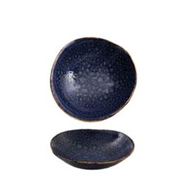 SUMMA Plato Hondo Cazoleta MOON BLUE, 19 cm Diámetro x 5 cm Alto, Vitro Porcelana, Apto Lavavajillas y Microondas (Set de 6)