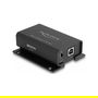 Delock Concentrador USB 2.0 4 Puertos Aislador 5 kV para Datos, Tipo A y B, Negro, Metal, para 0 - 40 °C