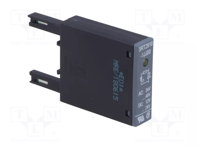 SIEMENS 3RT2916-1JJ00 Limitador de Sobretensiones S00 24-48VAC SIEMENS 3RT2916-1JJ00 Limitador de Sobretensiones S00 24-48VAC
