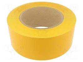FATH Cinta de marcado adhesiva amarilla de 50m x 100mm