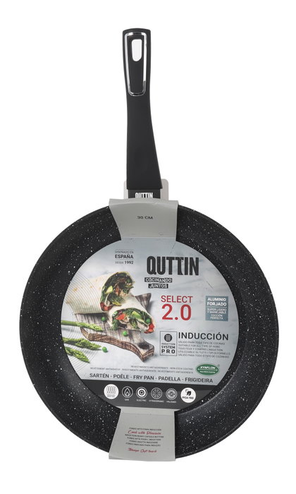 Quttin Sartén Soft T.Ind. Select 2.0 de 30 cm (Pack de 6)