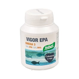 SANTIVERI Vigor Epa 120 Perlas - Omega 3 (EPA y DHA) y Vitamina E, Complemento Alimenticio
