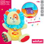 Winfun Peluche león César con luz y sonido en español