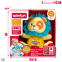 Winfun Peluche león César con luz y sonido en español
