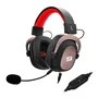Redragon H510 Zeus Auriculares Gaming para PC, PS5, Xbox, Switch con Sonido 7.1 USB, Micrófono Desmontable, Almohadillas Memory Foam - Negro, Rosa, Rojo