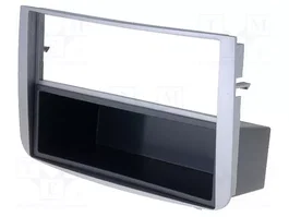 ACV Bastidor de montaje de radio para Alfa Romeo 2 ISO Plata