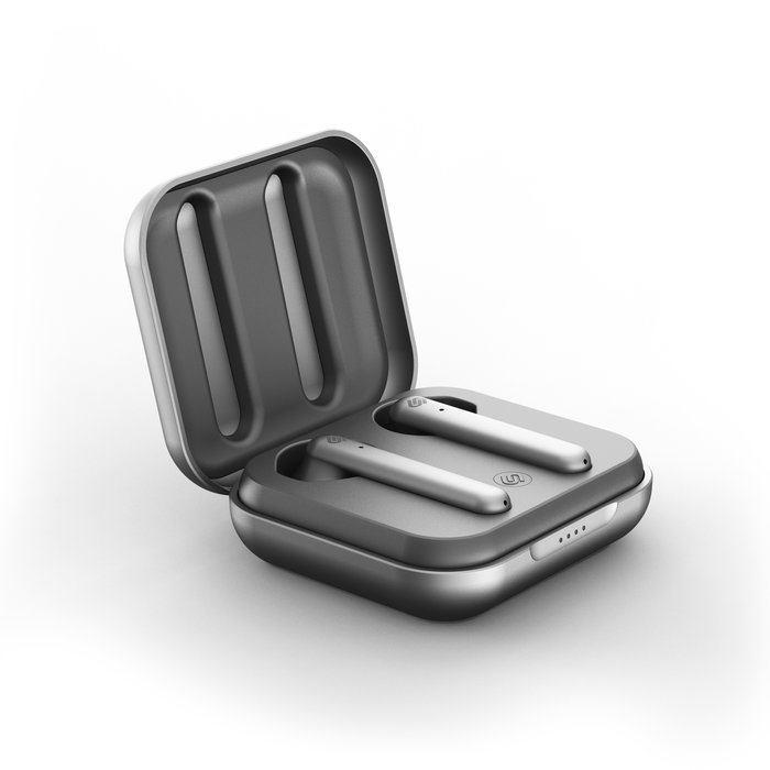 Urbanista Stockholm Plus Auriculares True Wireless Inalámbricos, 20+ Horas Batería, Resistencia Agua IPX4, Bluetooth 5.0, Controles Táctiles, USB-C, 5 Colores