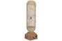 DKD Home Decor Lamps 2c 24 Lámpara de Pie Balines Teca y Fibra Natural 25 x 108 x 25 cm
