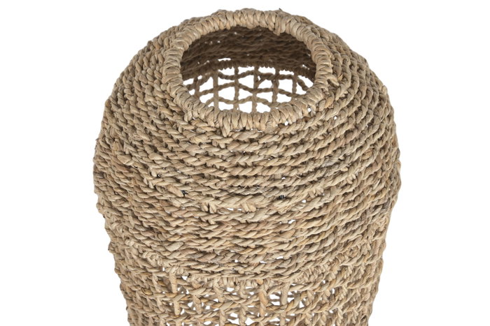 DKD Home Decor Lamps 2c 24 Lámpara de Pie Balines Teca y Fibra Natural 25 x 108 x 25 cm DKD Home Decor Lamps 2c 24 Lámpara de Pie Balines Teca y Fibra Natural 25 x 108 x 25 cm