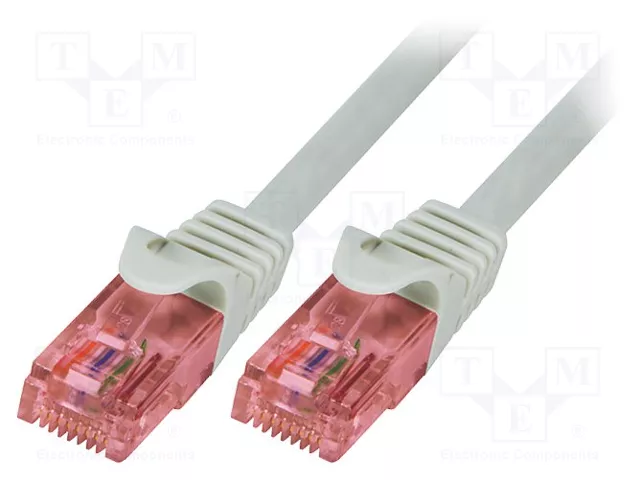 LogiLink Patch Cable Cat.6 U/UTP BC de 5,0m gris PrimeLine EAN 4052792022827