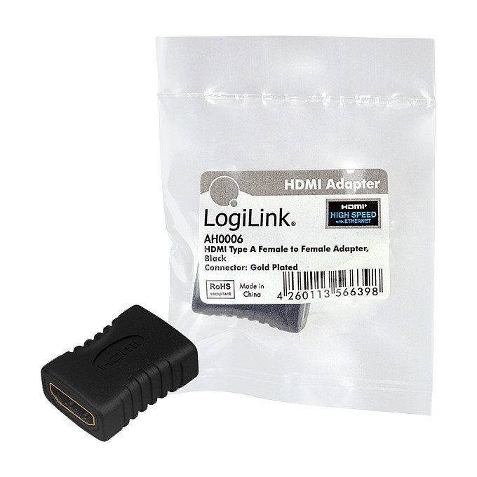 LogiLink HDMI Adapter 1.3b Bu/Bu