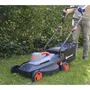 Elem Garden Technic Cortacésped Eléctrico 1800W, 40cm Ancho Corte, Recogedor 40L, Altura de Corte 25-75mm