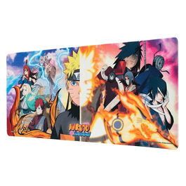 ERIK Alfombrilla Gaming Naruto Shippuden 80x35cm, Superficie Textil Impermeable y Base Antideslizante para Teclado y Ratón