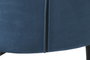 DKD Home Decor Taburete Moderno Azul Marino Poliester Metal 58 x 96.5 x 47 cm