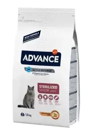 Affinity Advance Feline Senior+10 Esteril. Pienso para Gatos Adultos Mayores de 10 Años Sabor Pollo 1,5 kg